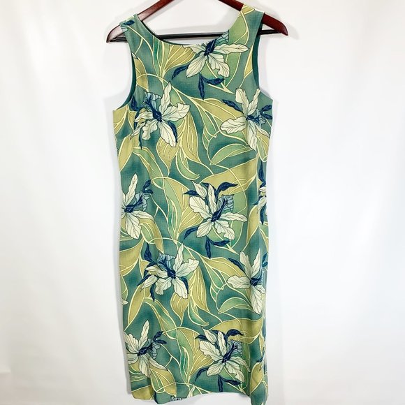 NEW Tommy Bahama Womens 8 Dress Silk Tropical
